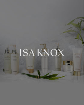 Isa Knox packaging and box layout presenting product information and gifting benefit