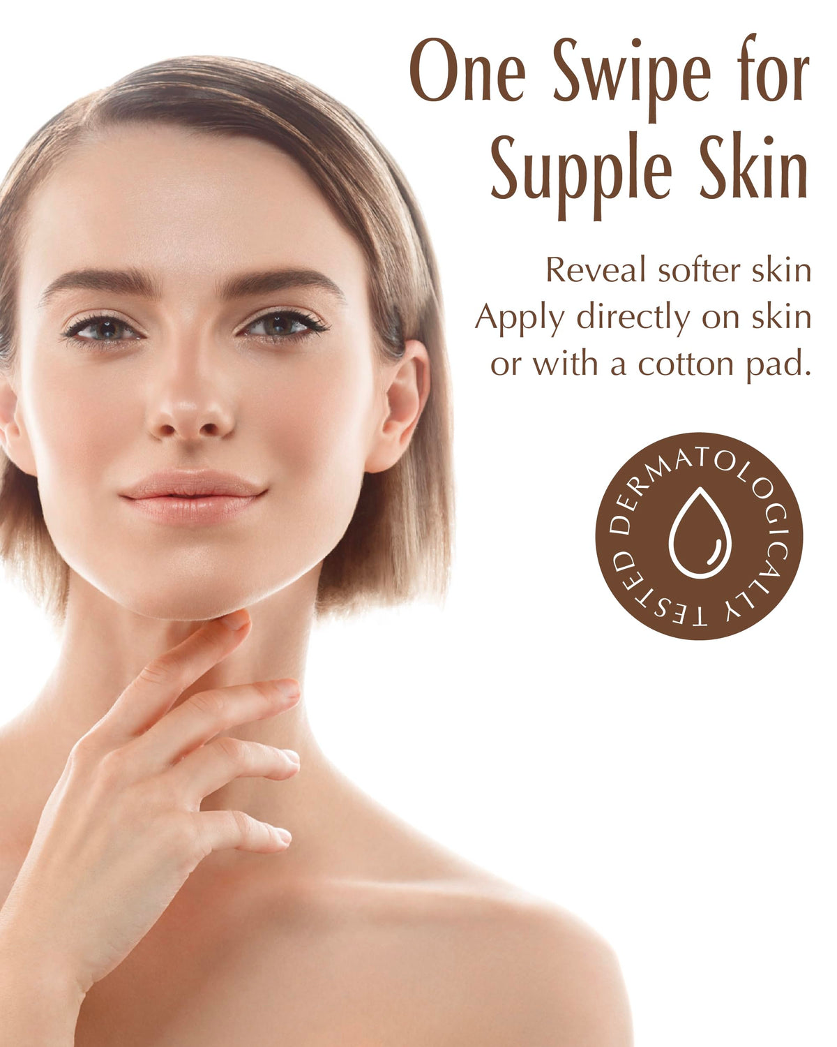 ISA KNOX serum dropper with clear texture demonstrating concentrated hydration