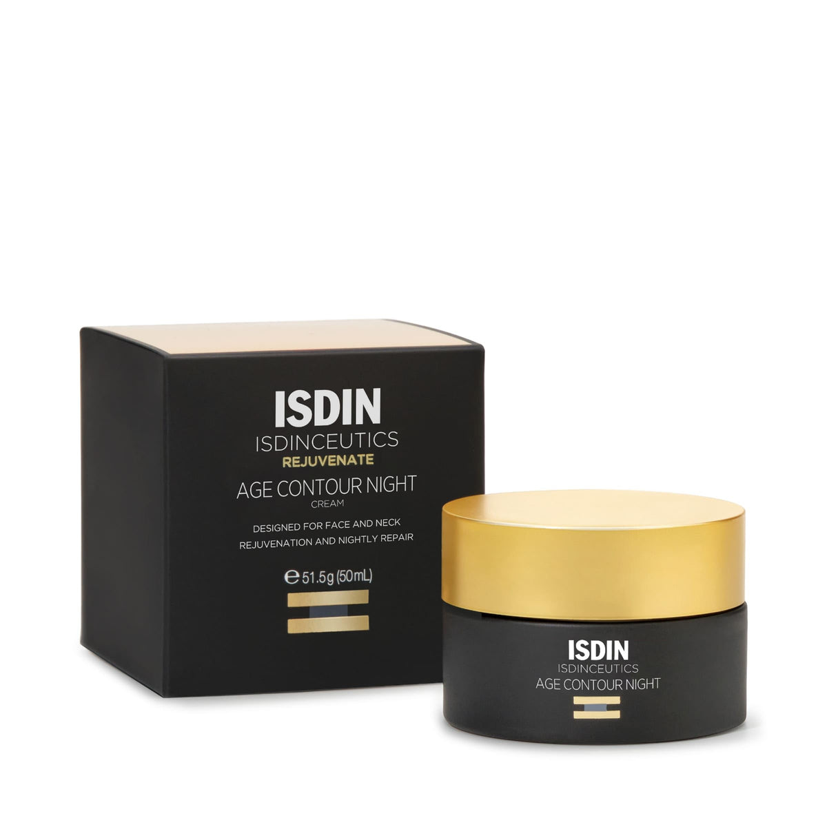 ISDIN jar front packaging showing product and benefits
