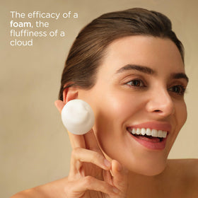 ISDIN label detail with olive leaf extract highlighting natural-origin benefit