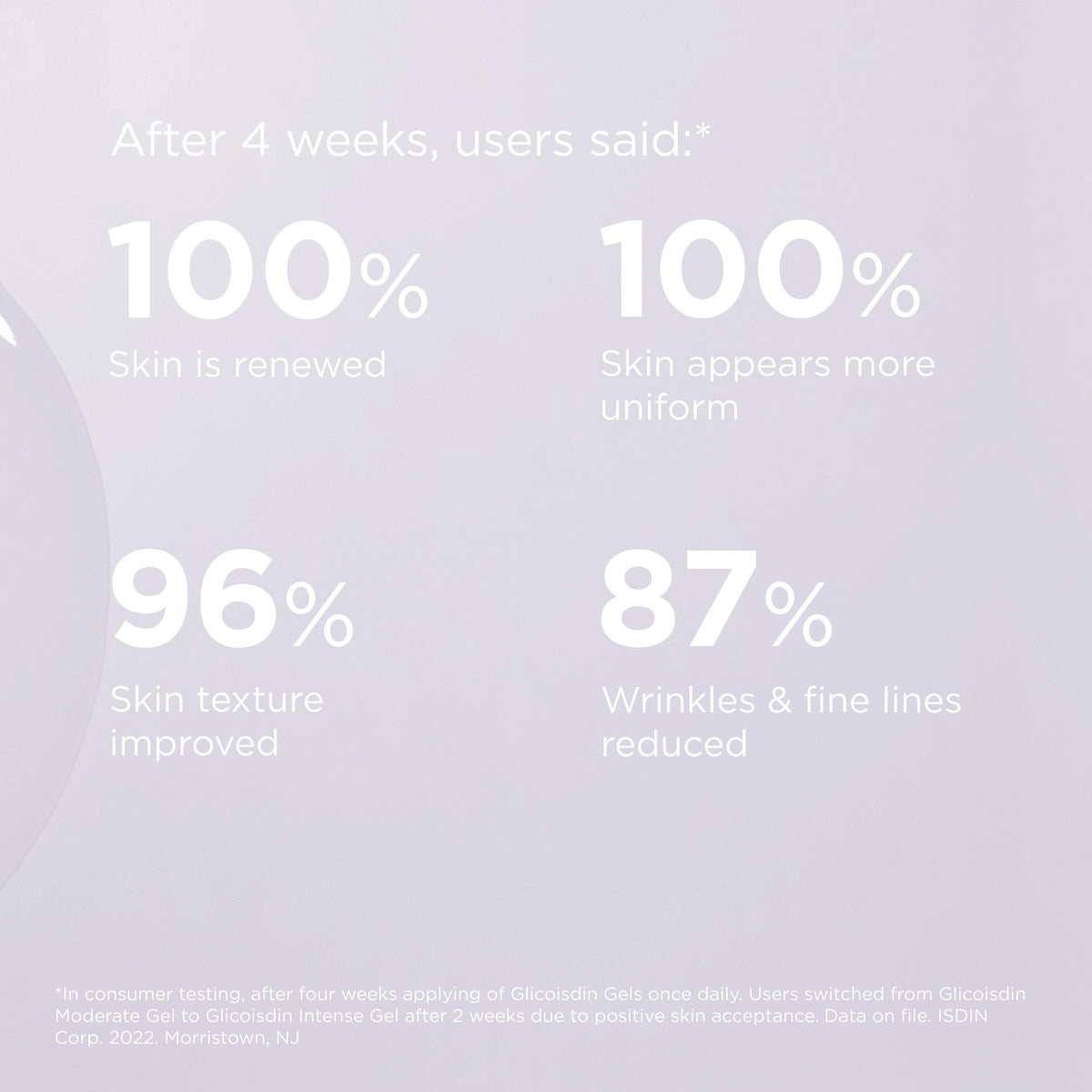 ISDIN bottle next to SPF sunscreen suggesting daytime sun protection pairing