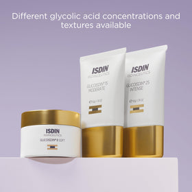 ISDIN development badge noting Spain origin and dermatological testing