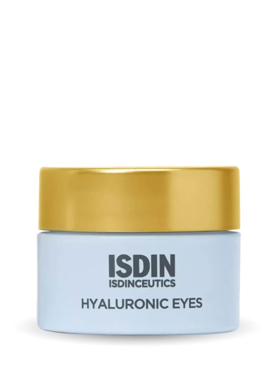 ISDIN front packaging showing compact tube and cooling gel benefit