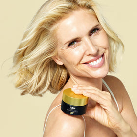 ISDIN cream texture close-up highlighting smooth application
