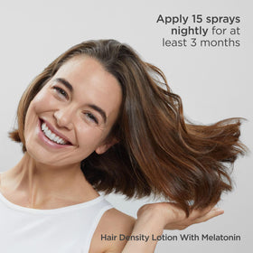 ISDIN application on scalp demonstrating targeted distribution and coverage