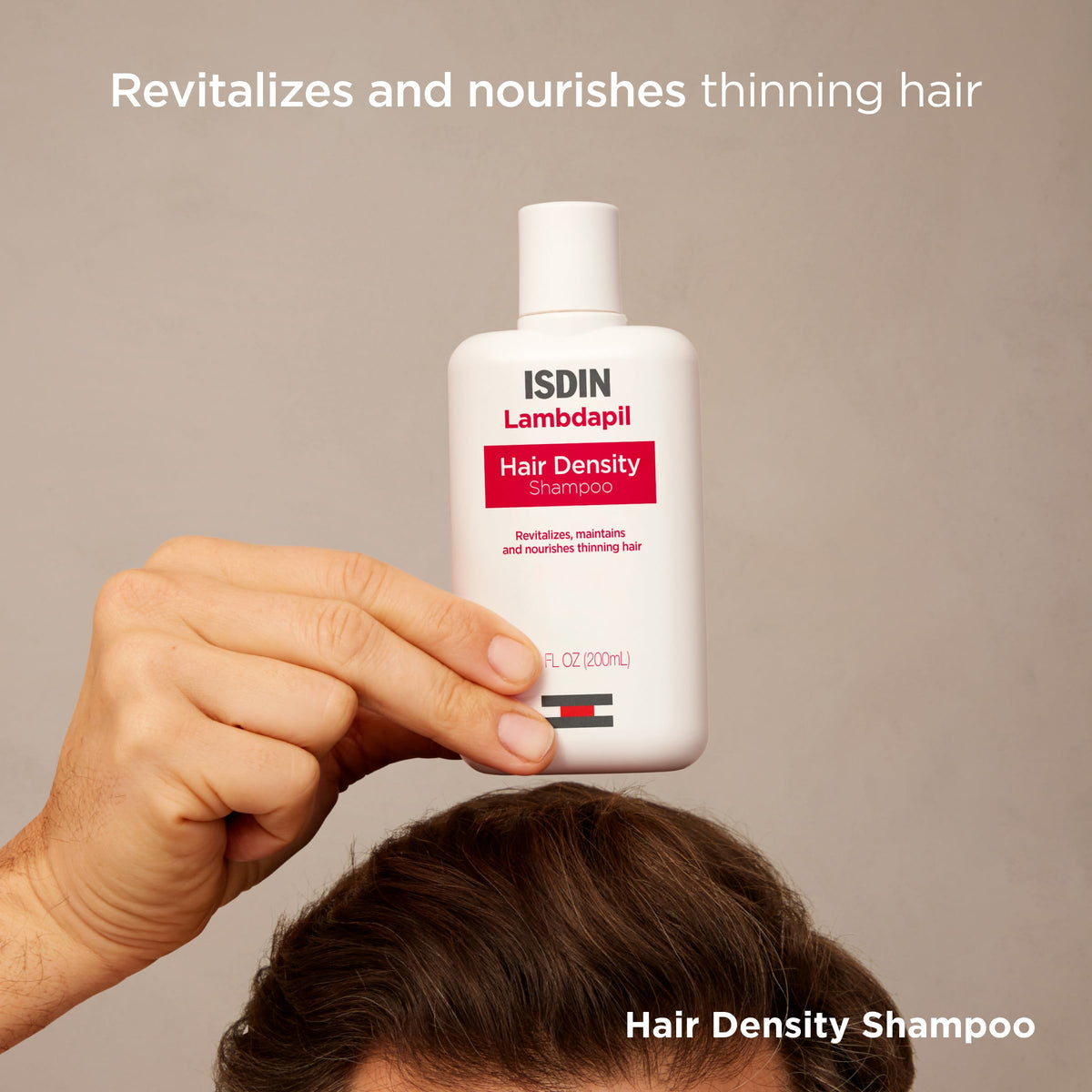ISDIN Lambdapil cap close-up highlighting dispensing control for precise application
