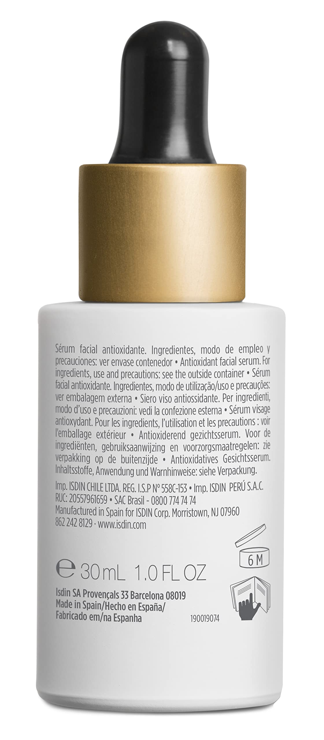 ISDIN made in Spain badge highlighting trusted formulation origin