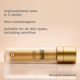 ISDIN size comparison with 1.7 fl oz showing travel-friendly volume