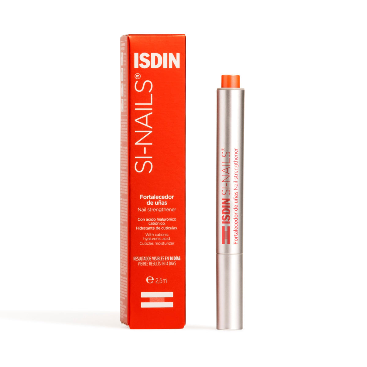 ISDIN Si-Nails front packaging showing compact bottle and branding benefit