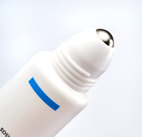 IsisPharma on vanity with skincare items illustrating daily routine compatibility