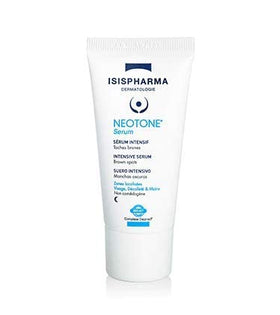 IsisPharma Neotone creamy-serum texture close-up demonstrating absorption