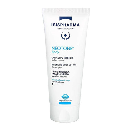 IsisPharma front bottle showing Summer Collection packaging and compact travel size benefit