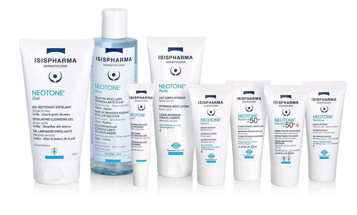IsisPharma creamy texture dispensed on hand showing quick-absorb benefit