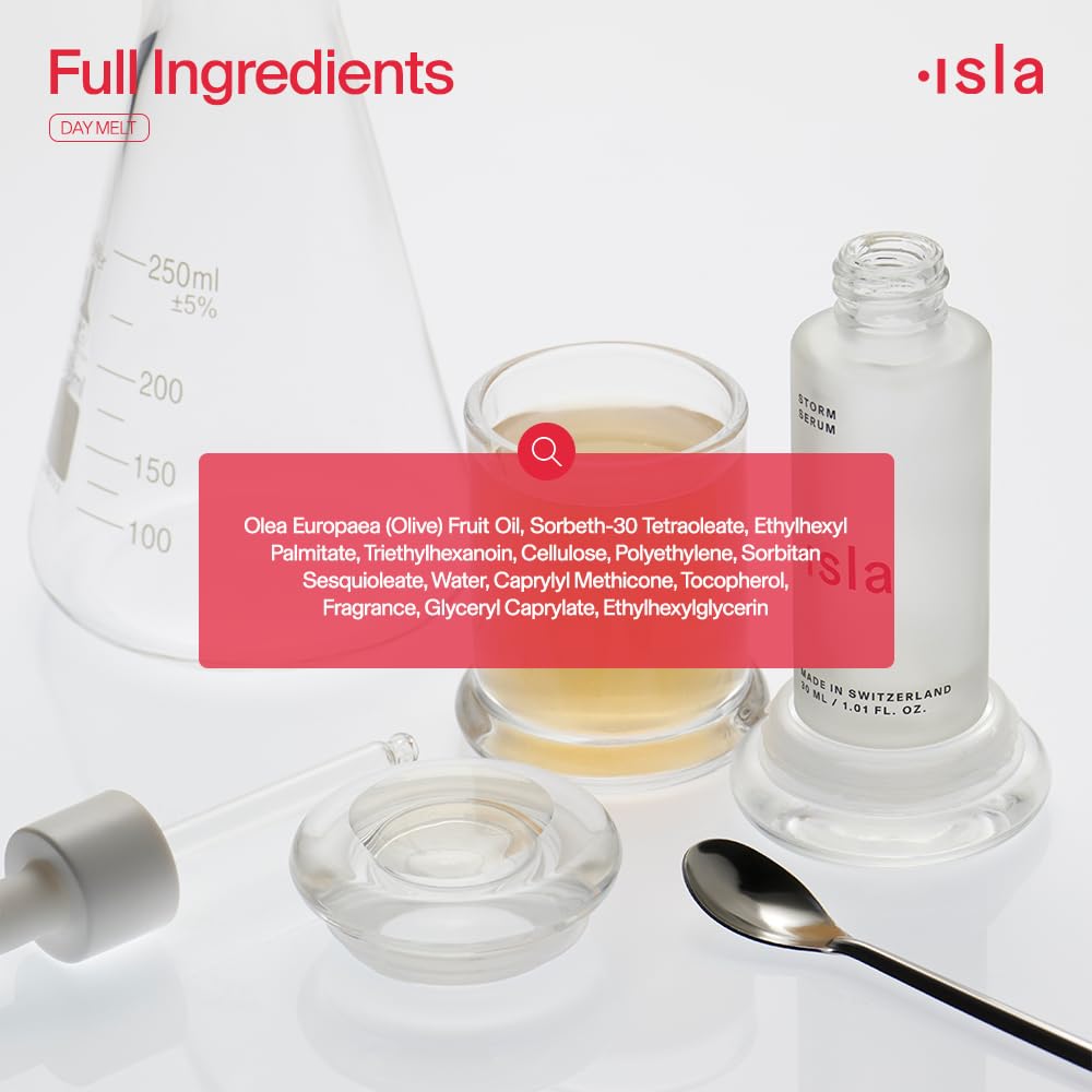 ISLA crystalline cellulose granules macro, conveys gentle exfoliation and renewal