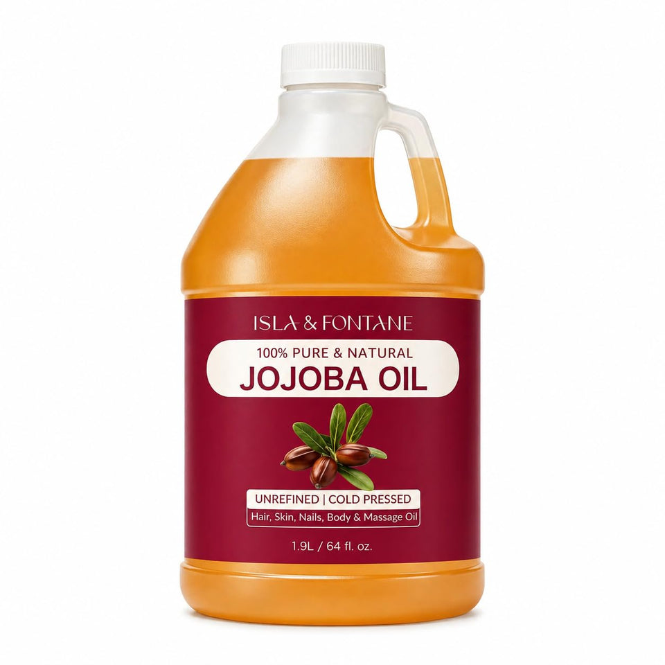 ISLA & FONTANE front packaging showing gallon bottle and label — clear product identity