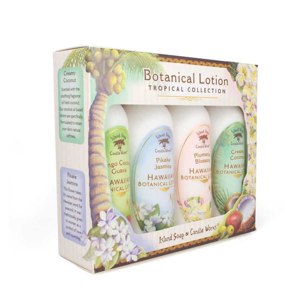 Island Soap & Candle Works applying lotion to hands to show quick absorption and subtle fragrance
