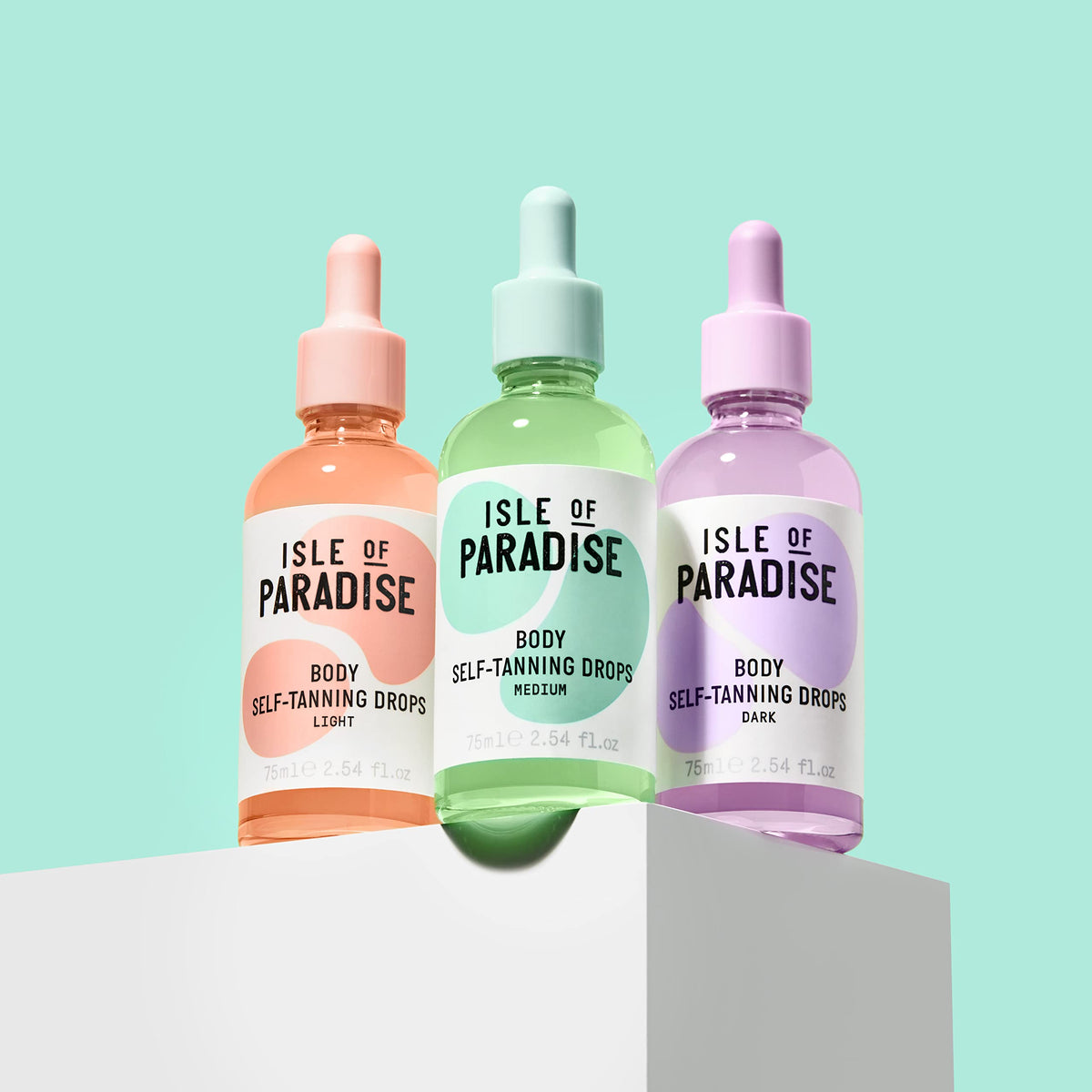 Isle of Paradise product in bathroom routine showing effortless integration benefit