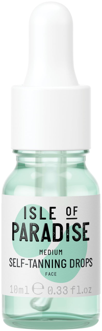 Isle of Paradise front bottle showing compact packaging and travel-friendly size