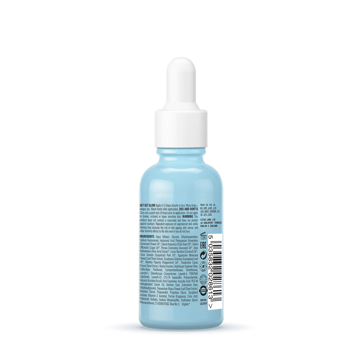 Isle of Paradise Hyglo serum texture on fingertip highlighting lightweight hydration