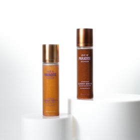 Isle of Paradise ingredient shot with vitamin B5 for soothing hydration