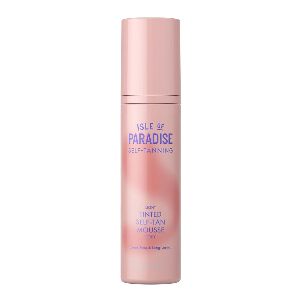 Isle of Paradise front packaging showing product and benefits