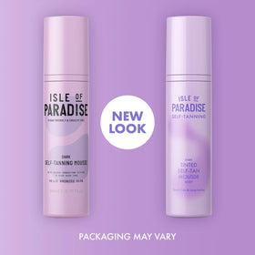 Isle of Paradise close-up mousse texture highlighting smooth spread