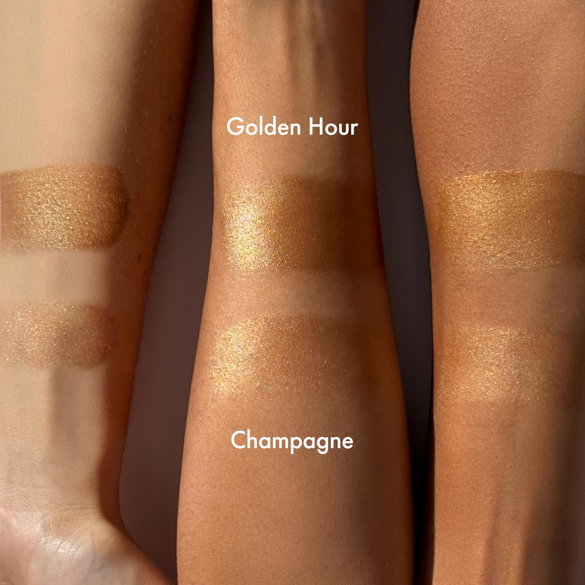 Isle of Paradise product swatched on hand illustrating buildable bronze and hydration