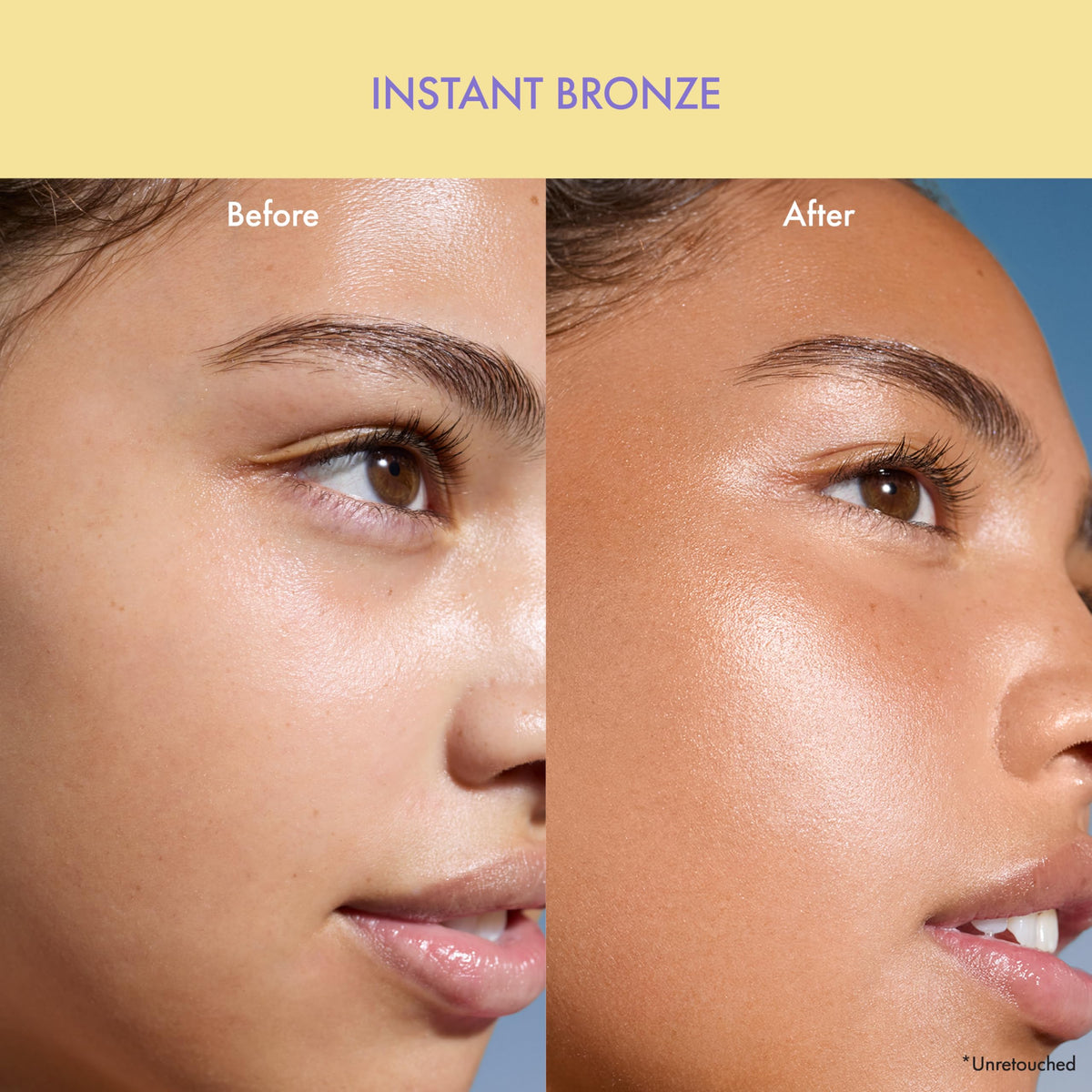 Isle of Paradise mixed into foundation for customizable all-over glow