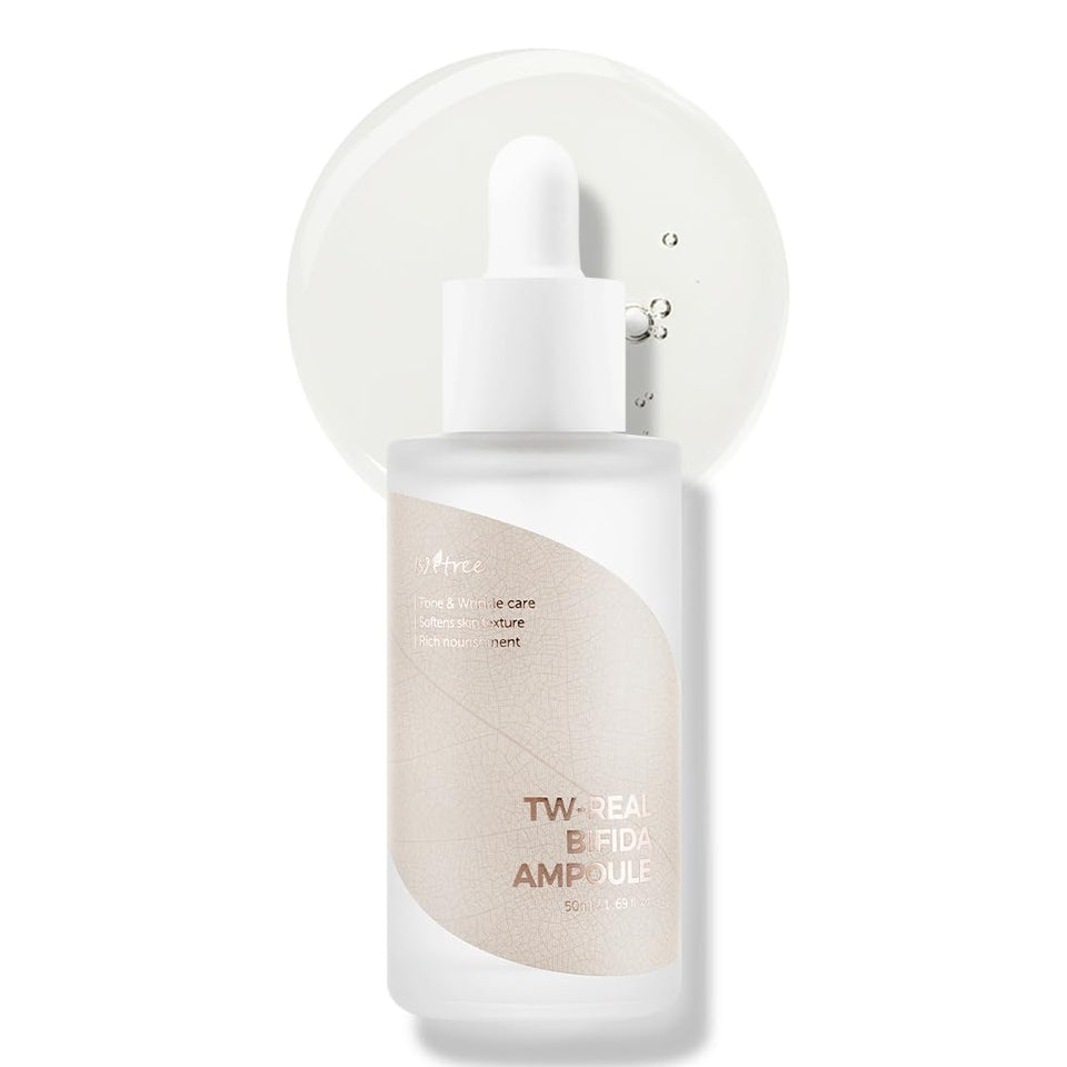 IsNtree ampoule front packaging showing bottle and label for ingredient clarity