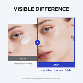 IsNtree face application during morning routine for even finish
