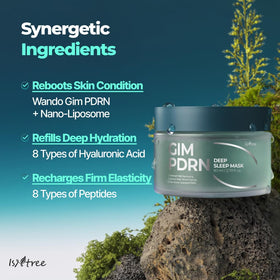 IsNtree laver seaweed visual representing marine-derived PDRN source and nourishment