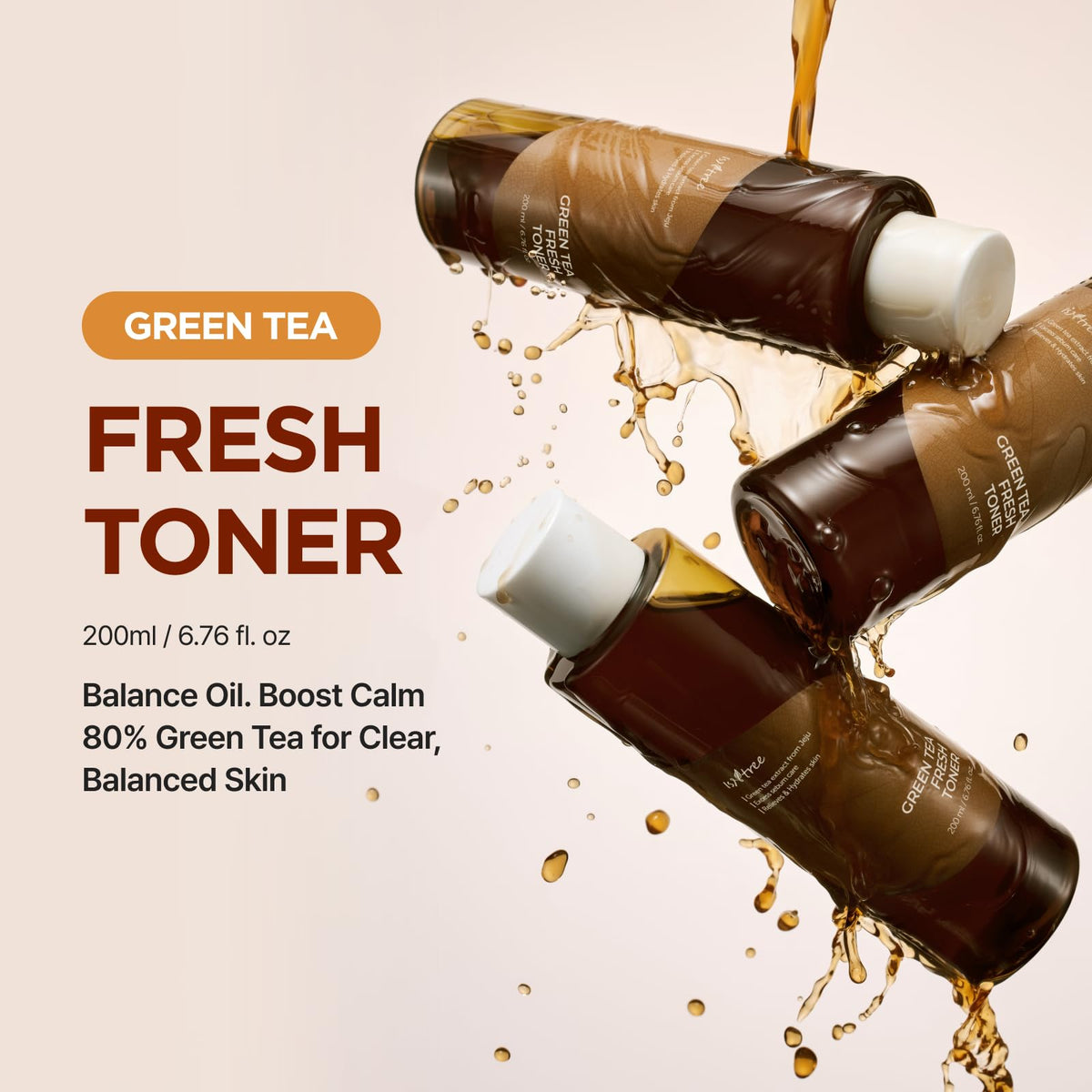 ISNTREE watery texture close-up highlighting lightweight hydration and quick absorption