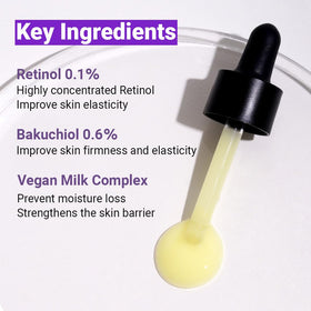 Isntree 20ml bottle beside ruler for size comparison and travel-friendly benefit