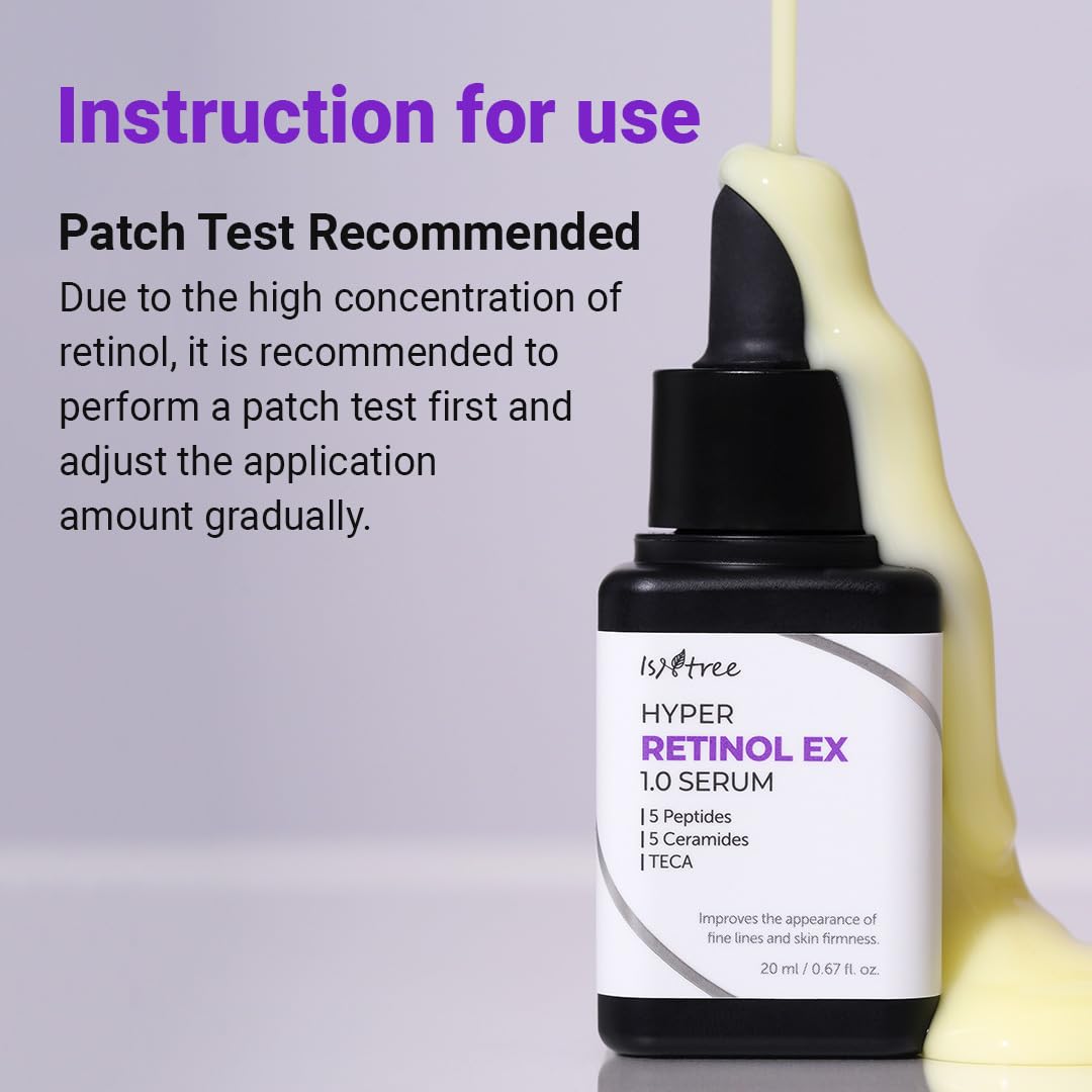 Isntree milky yellow serum texture poured to show lightweight absorption benefit
