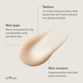 IsNtree ingredients label highlighting Jeju green tea extract benefits