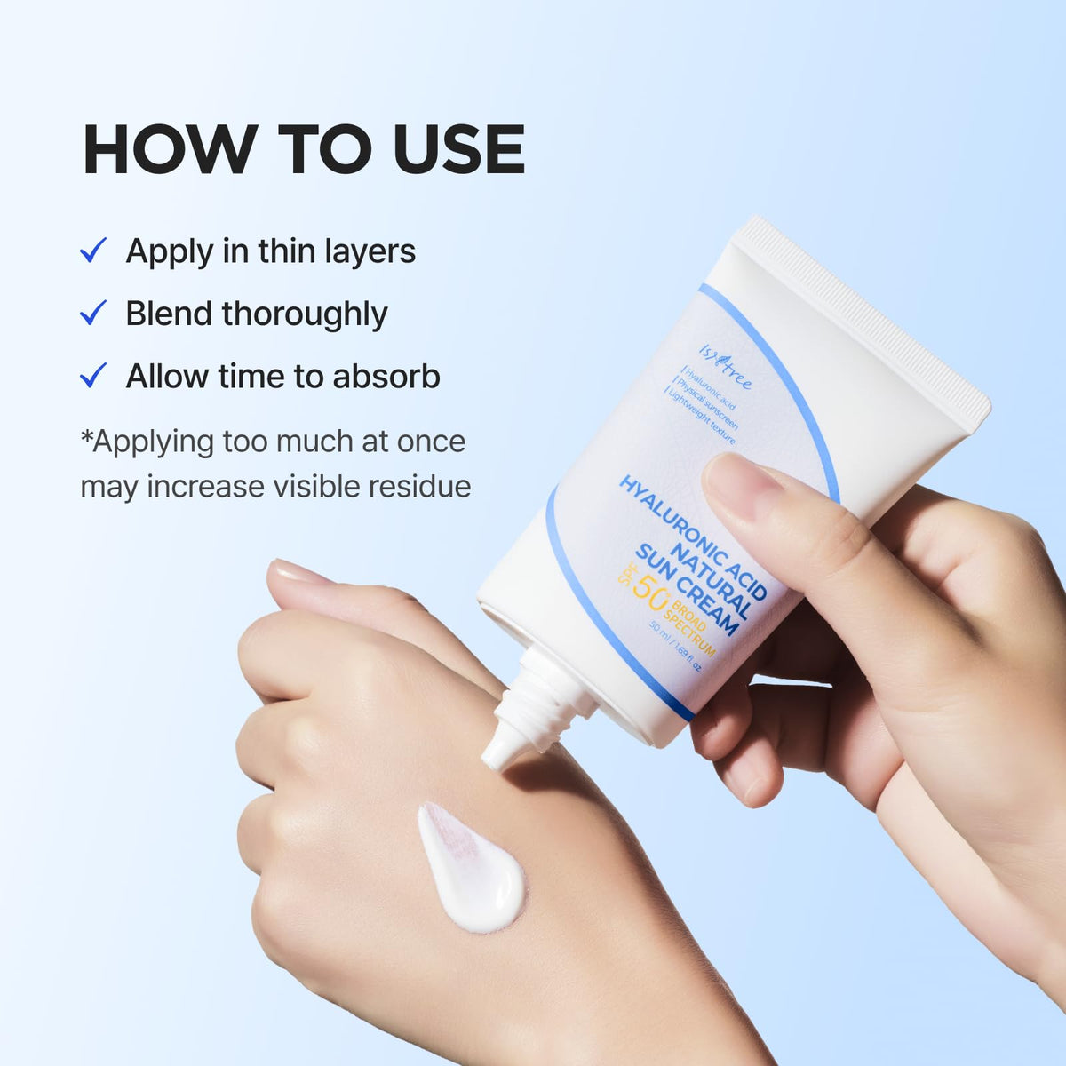 IsNtree suncream in outdoor lifestyle scene illustrating everyday use