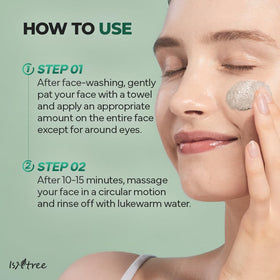 IsNtree lifestyle bathroom scene showing relaxing skincare ritual