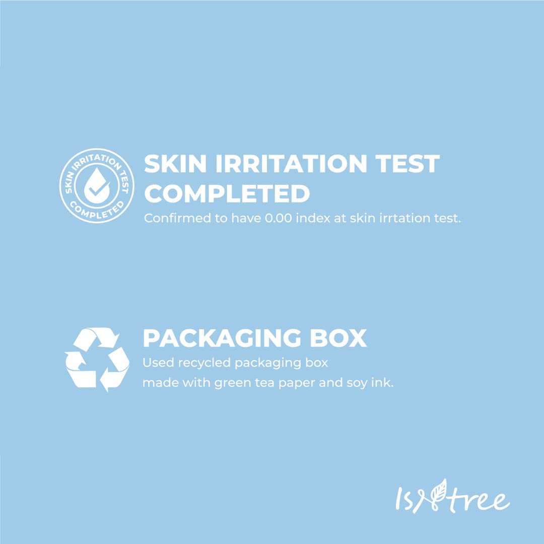 IsNtree tube held in hand showing 150ml size for travel and daily use
