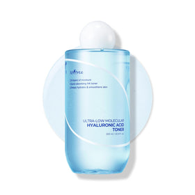 ISNTREE front packaging showing clean toner bottle and label with calming design