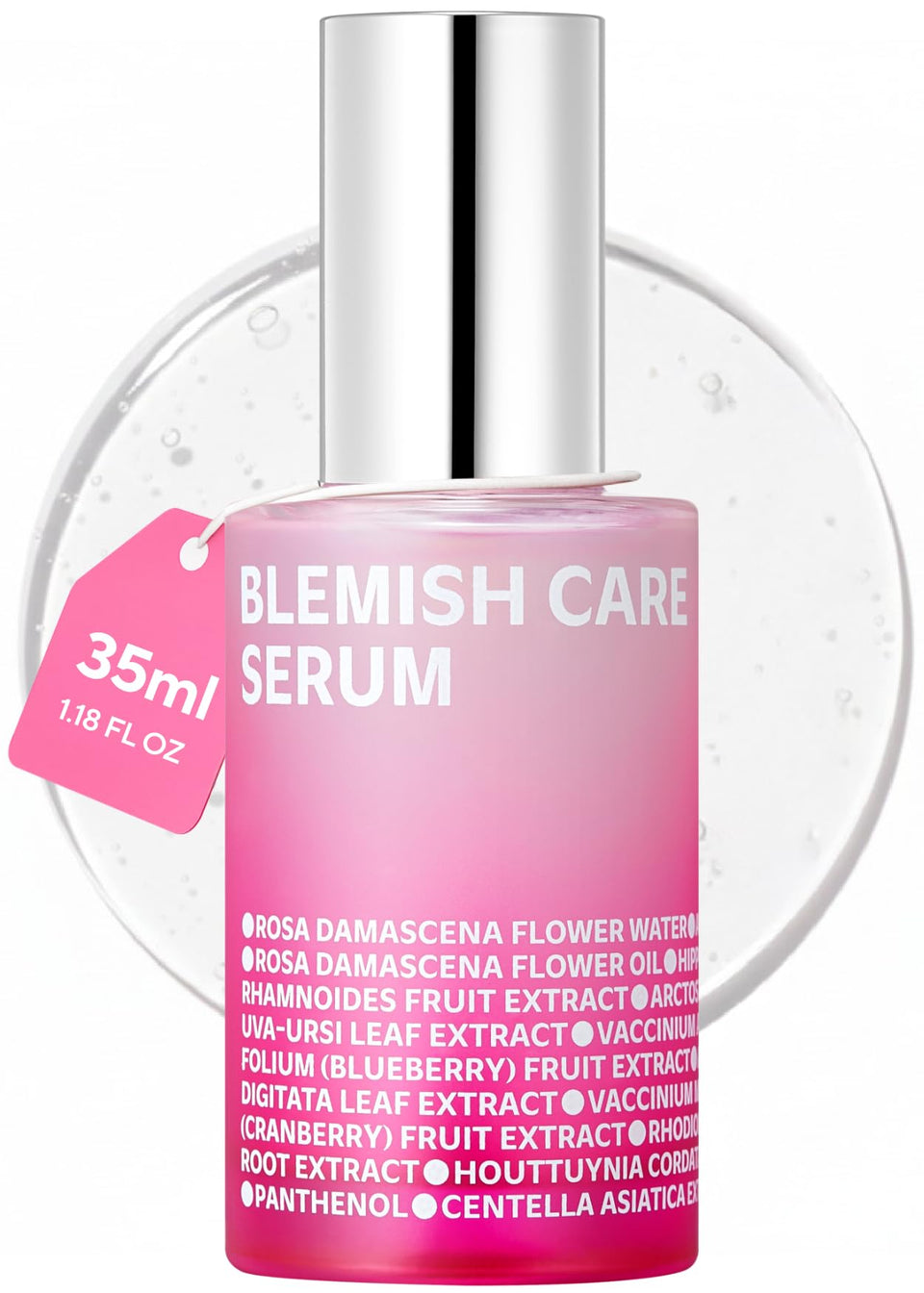 ISOI front bottle view showing sleek serum packaging and brand clarity
