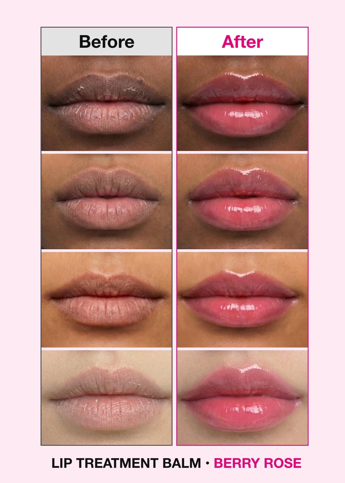 ISOI application on lips demonstrating dewy gloss and hydrated look