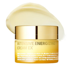 ISOI jar front view showing product branding and firming cream benefits