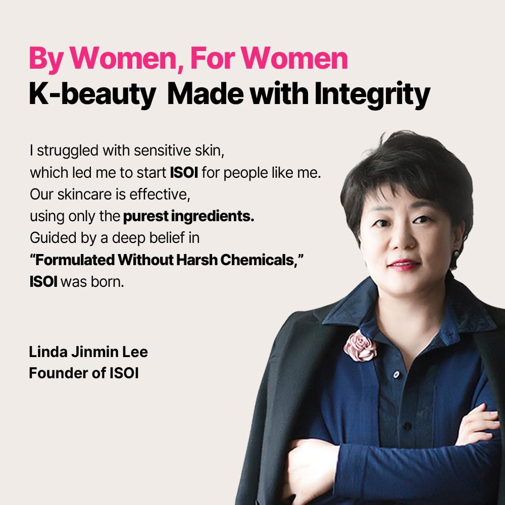 ISOI product label and ingredients list for ingredient transparency benefit