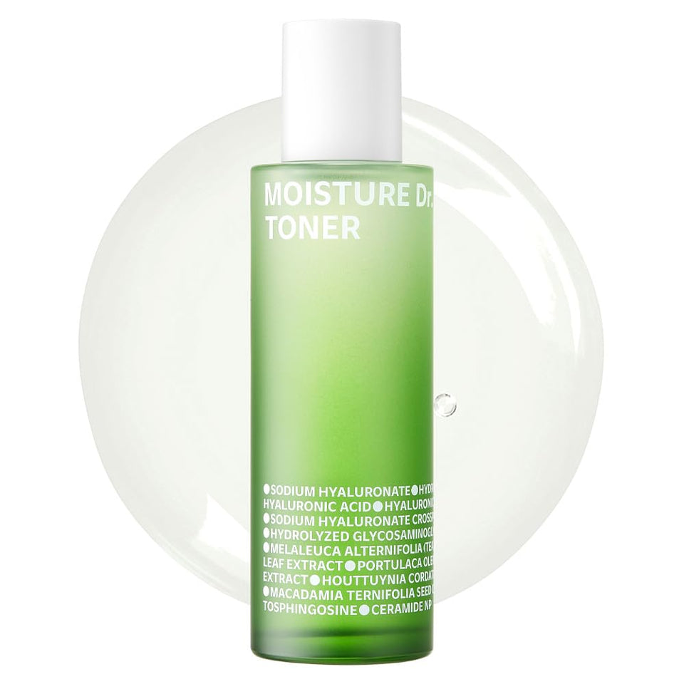 ISOI toner front packaging showing clear bottle and label for quick identification and trust