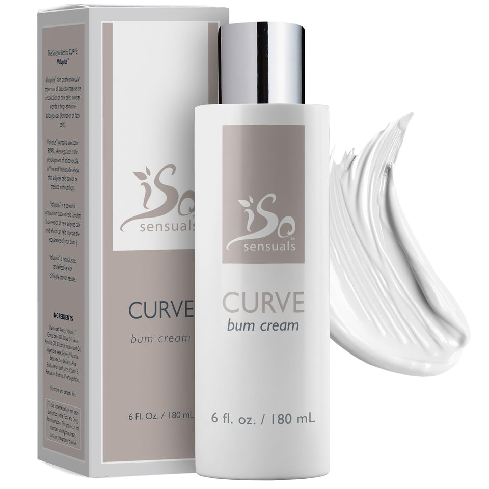IsoSensuals CURVE front packaging showing product and benefit