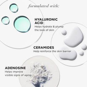 IT Cosmetics spread of cream on cheek demonstrating smooth absorption