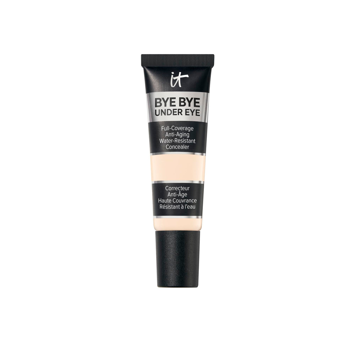 IT Cosmetics front bottle view showing product and clean packaging benefit