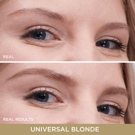 IT Cosmetics oval tip closeup demonstrating hairlike strokes and precise shaping