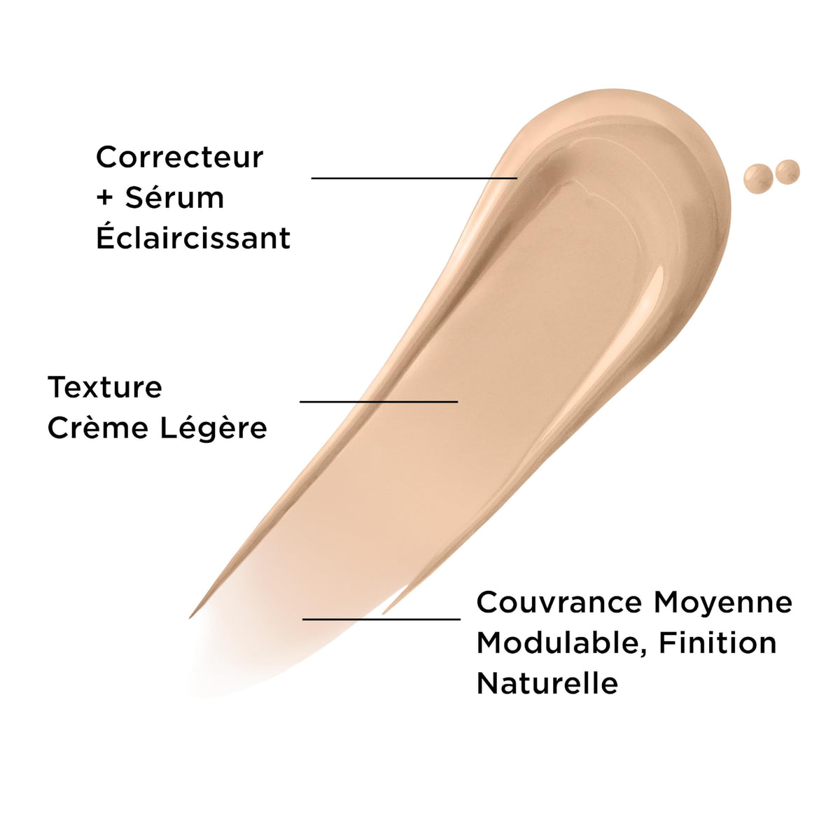 IT Cosmetics built-in kabuki brush detail for effortless blending and natural finish