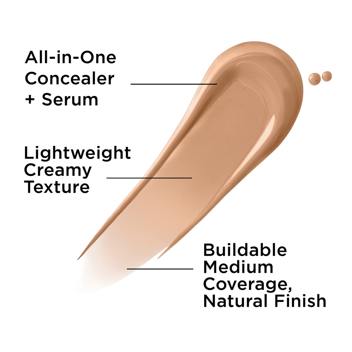 IT Cosmetics built-in kabuki brush detail for seamless blending benefit